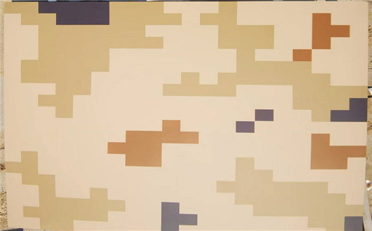 昌邑荒漠迷彩漆喷涂